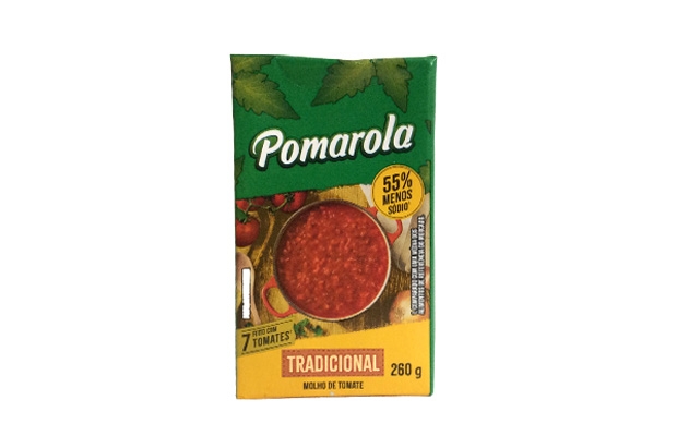 MY BRASIL MERCADO -  Molho de tomate Pomarola 260g 1