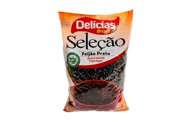 MY BRASIL MERCADO -  Feijão preto Delícias Brasil 1kg 1