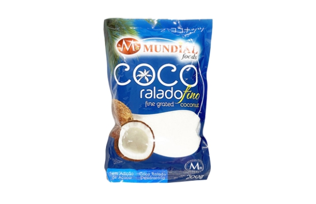 MY BRASIL MERCADO -  Coco ralado fino Mundial 200g. 1
