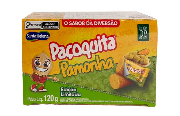 MY BRASIL MERCADO -  Doce de amendoim pacoquita Pamonha Santa Helena 120g 1