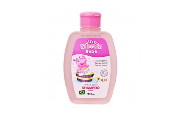 MY BRASIL MERCADO -  Shampoo suave Cheirinho de bebê Rosa 210ml. 1
