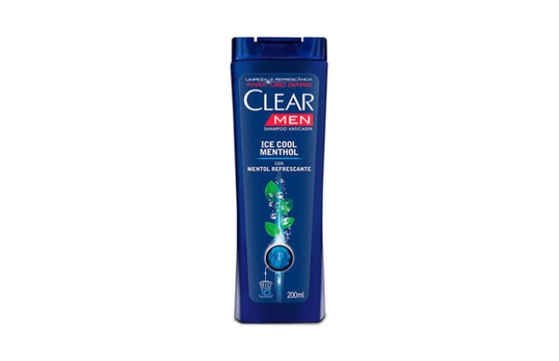 MY BRASIL MERCADO -  Shampoo anticaspa clear for men Ice cool Menthol 200ml 1