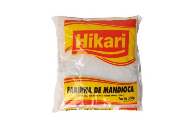 MY BRASIL MERCADO -  Farinha de mandioca crua Hikari 500g. 1
