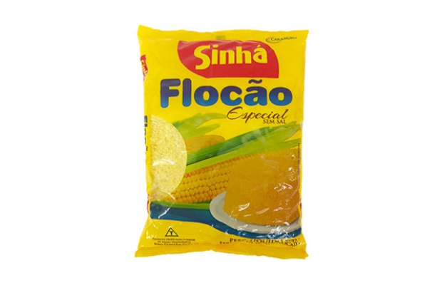 MY BRASIL MERCADO -  Flocão de Milho Especial sem Sal Sinhá 500g 1