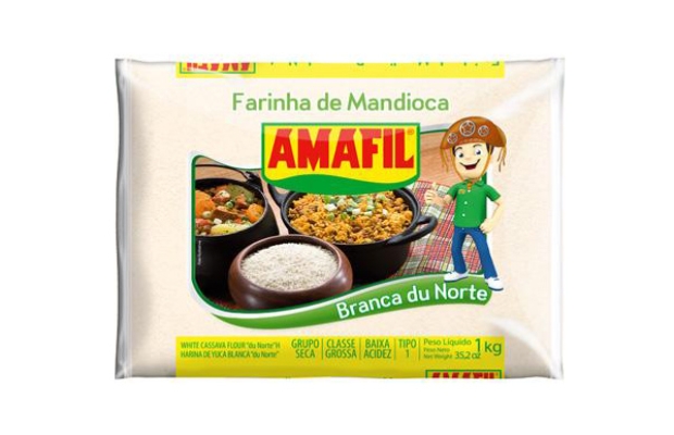 MY BRASIL MERCADO -  Amafil Farinha de Mand. Branca Du Norte 1Kg 1