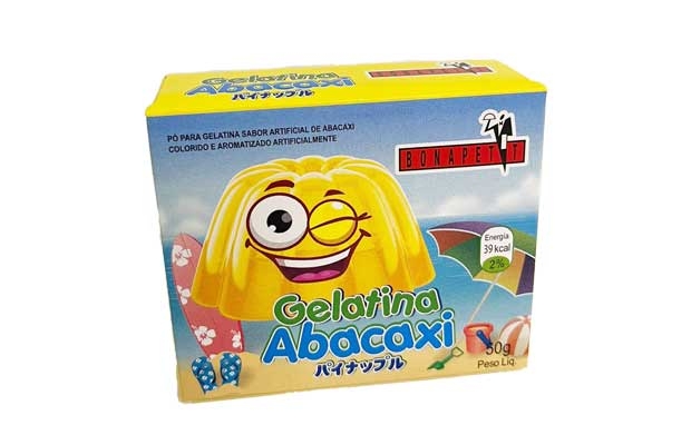 MY BRASIL MERCADO -  Gelatina Bonapetit Abacaxi 50g 1