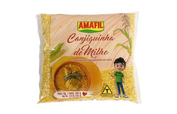 MY BRASIL MERCADO -  Canjiquinha de milho Amafil 500g 1