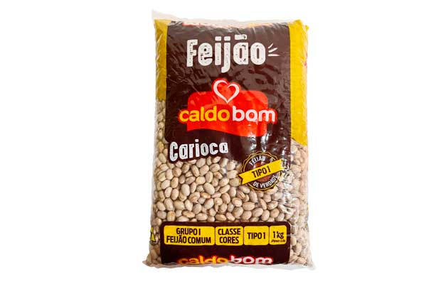 MY BRASIL MERCADO -  Feijão carioca Caldo Bom 1 kg 1