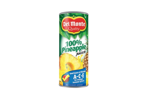 MY BRASIL MERCADO -  Pineapple juice Del Monte (Phillippines) 240ml. 1