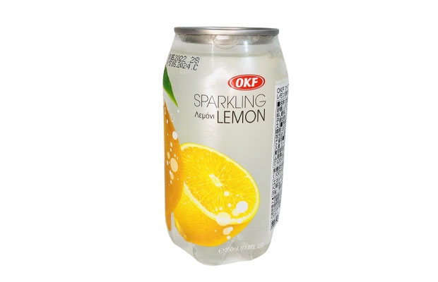 MY BRASIL MERCADO -  Suco (sparkling lemon) sabor limão OKF 350ml 1