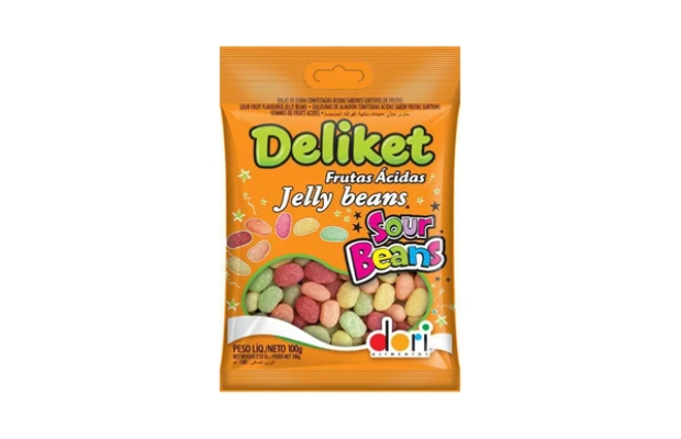 MY BRASIL MERCADO -  Jelly beans deliket Dori 100g. 1