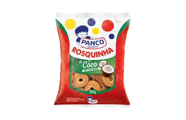 MY BRASIL MERCADO -  Rosquinhas sabor coco Panco 200g. 1