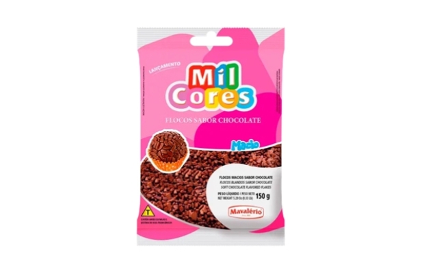 MY BRASIL MERCADO -  Flocos de chocolate - Mil cores 500g 1