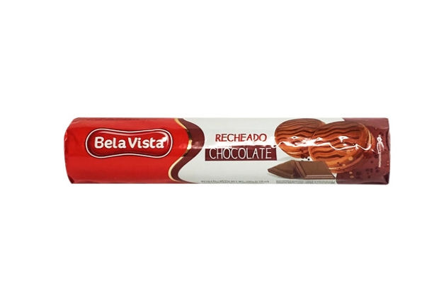 MY BRASIL MERCADO -  Bela Vista Biscoito Recheado Sabor Chocolate 1
