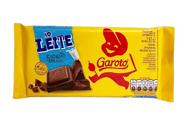 MY BRASIL MERCADO -  Chocolate branco Garoto 80g 1