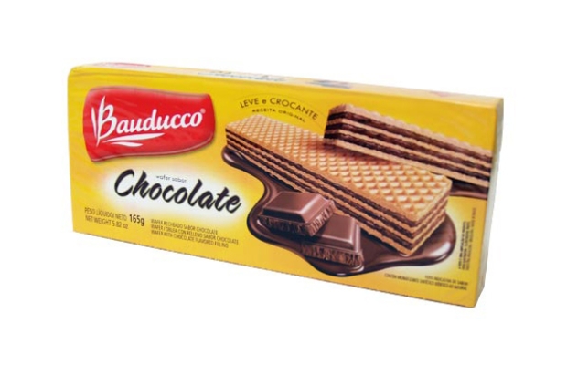 MY BRASIL MERCADO -  Wafer Bauducco sabor chocolate 165g 1