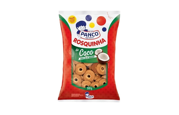 MY BRASIL MERCADO -  Rosquinhas sabor coco Panco 500g. 1