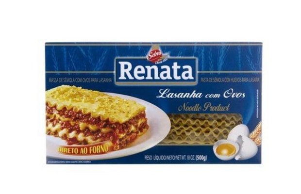 MY BRASIL MERCADO -  Lasanha com ovos Renata 500g. 1