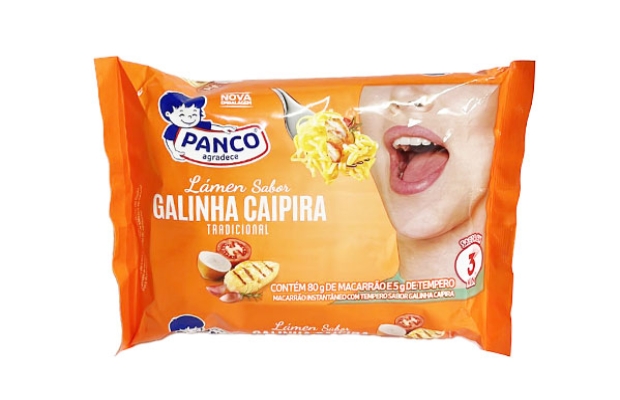 MY BRASIL MERCADO -  Lámen sabor Galinha caipira Panco 80g. 1