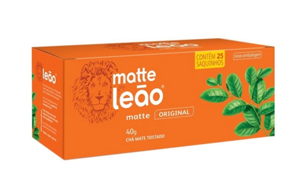 MY BRASIL MERCADO -  Chá Matte Leão tostado sabor Natural 40g. 1