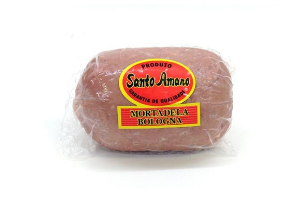 MY BRASIL MERCADO -  Mortadela bologna Santo Amaro 500g.  1