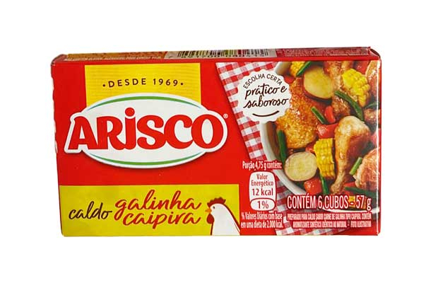 MY BRASIL MERCADO -  Caldo Arisco sabor galinha caipira 57g. 1
