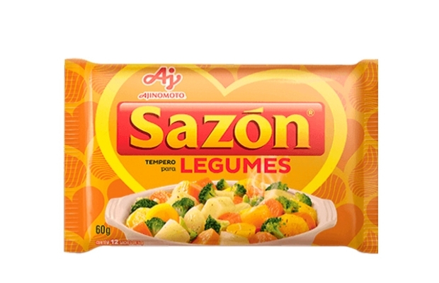 MY BRASIL MERCADO -  Tempero Sazón para legumes 60g. 1