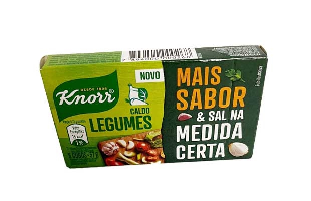 MY BRASIL MERCADO -  Caldo de legumes Knorr 57g  1