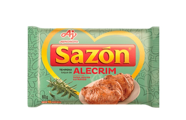 MY BRASIL MERCADO -  Tempero Sazón toque de alecrim 60g. 1