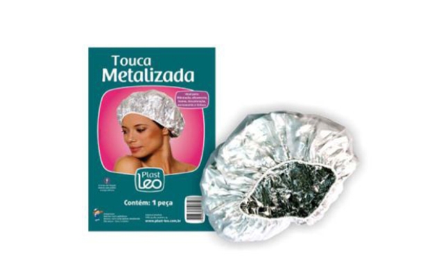 MY BRASIL MERCADO -  Touca metalizada Plast Leo 1