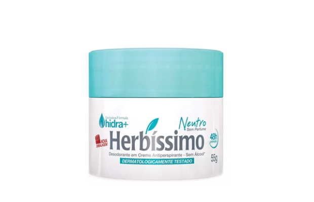 MY BRASIL MERCADO -  Desodorante em creme Herbíssimo Neutro sem Álcool 1