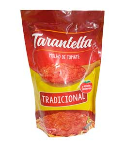 Molho de tomate pronto Tarantella Tradicional Sachê 300g.