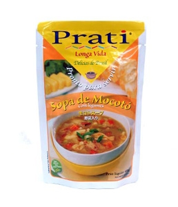 Sopa de mocotó com legumes Prati 400g.