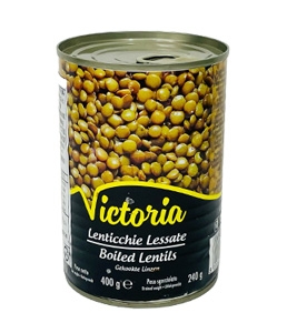 Lentilha Victoria 400g (lata).
