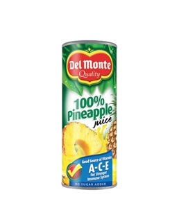 Pineapple juice Del Monte (Phillippines) 240ml.