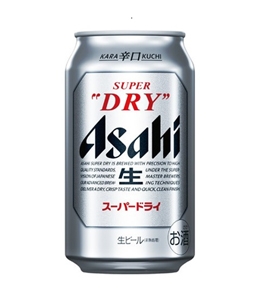 Cerveja Asahi Super dry Nama Beer 350ml.