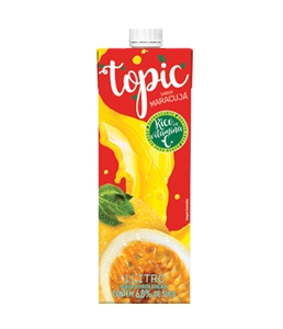 Suco Topic sabor maracujá 1L