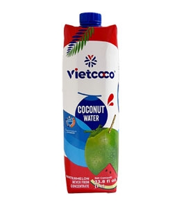 Agua de coco Vietcoco com melancia 1L