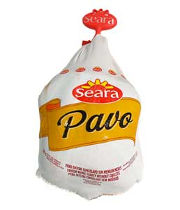 Peru (Pavo) inteiro Seara Crú (+/- 4.5kg)