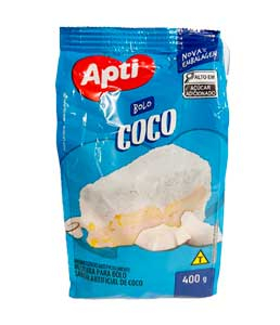 Mistura para Bolo de Coco Apti 400g
