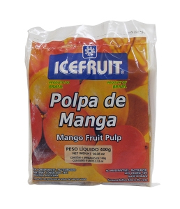 Polpa de manga Ice fruit 400g.