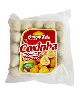Mini coxinha de frango congelado Campo Belo 500g
