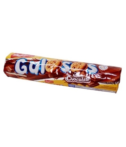 Gulosos bauducco sabor chocolate 125g.