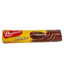 Biscoito recheado sabor chocolate Bauducco 125g