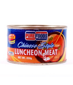 Pure foods Luncheon meat 350g.