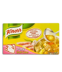 Pork broth cubes Knorr 60g.