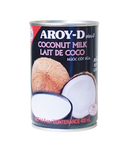 Aroy-D coconut milk 400ml.
