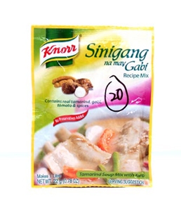 Knorr Sinigang na may gaby 22g.