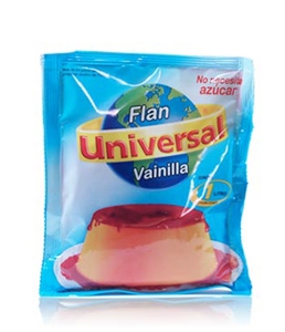 Flan de Vainilla Universal (baunilha) 100g.