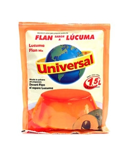 Flan con sabor a Lúcuma Universal - rinde 1.5L